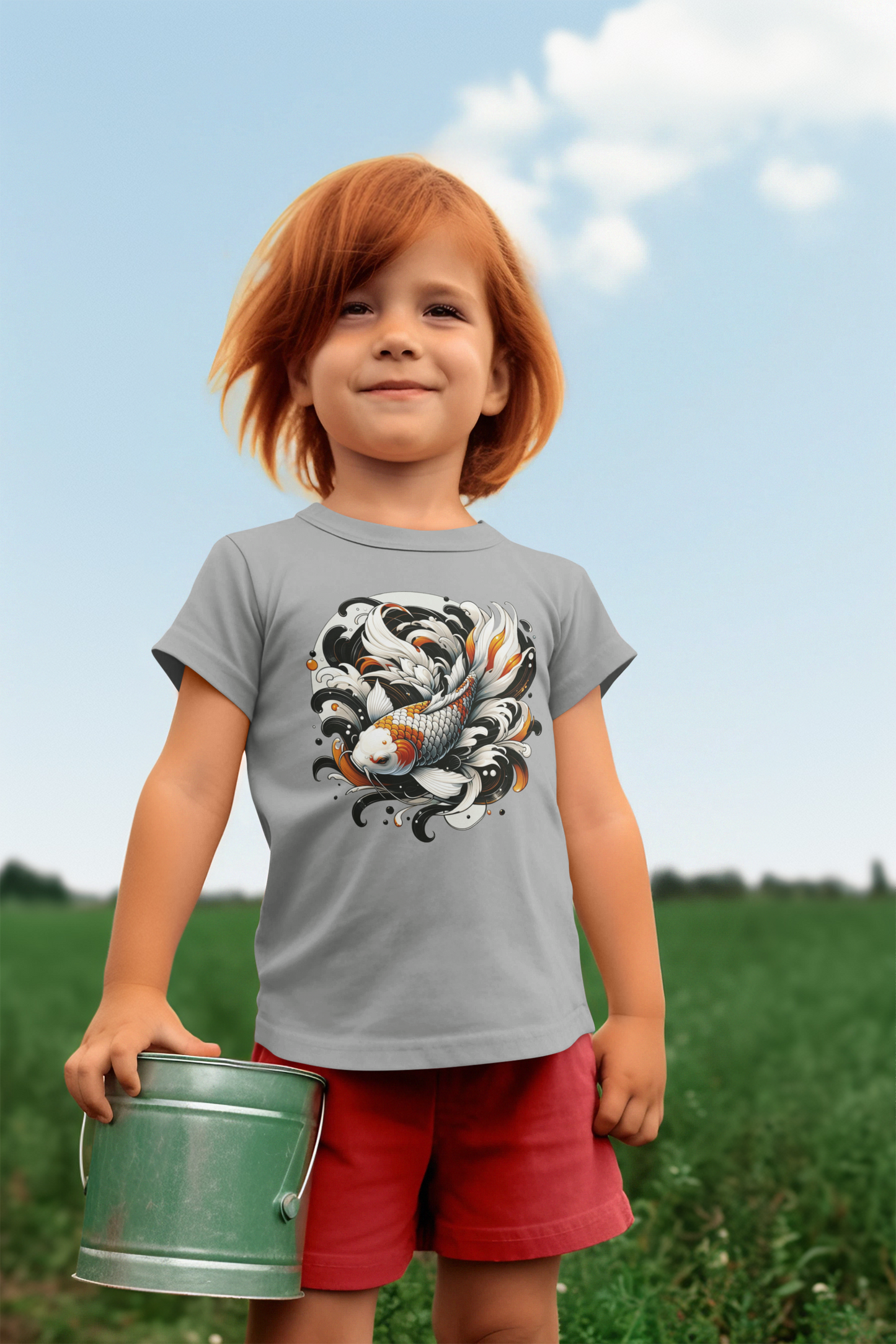 Koi Art Mini Creator Kids T-Shirt SK