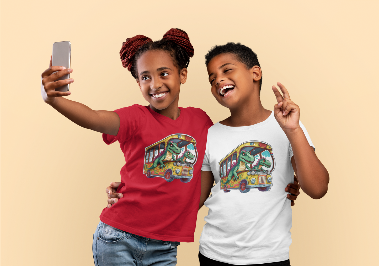 Dino Bus T-Shirt Kids SK