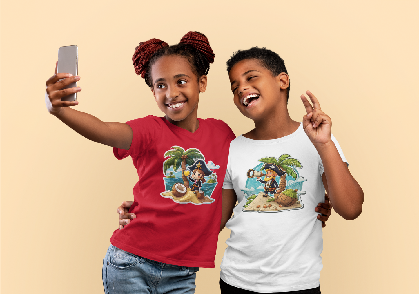 T-Shirt Kids Pirate Zanzibar