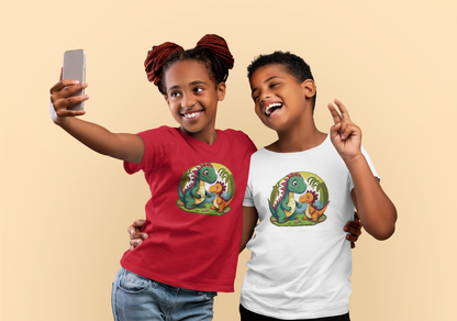 Zwei Dinos T-Shirt Kids SK