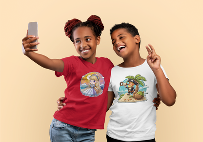Camiseta Princesa Amanecer para niños SK