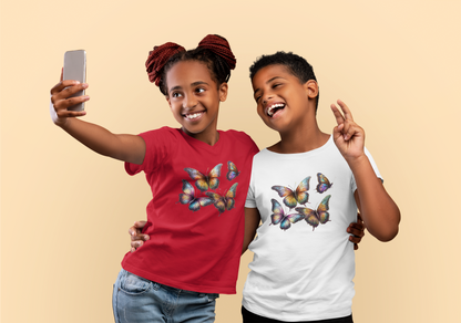 Schmetterling Gruppe T-Shirt Kids SK