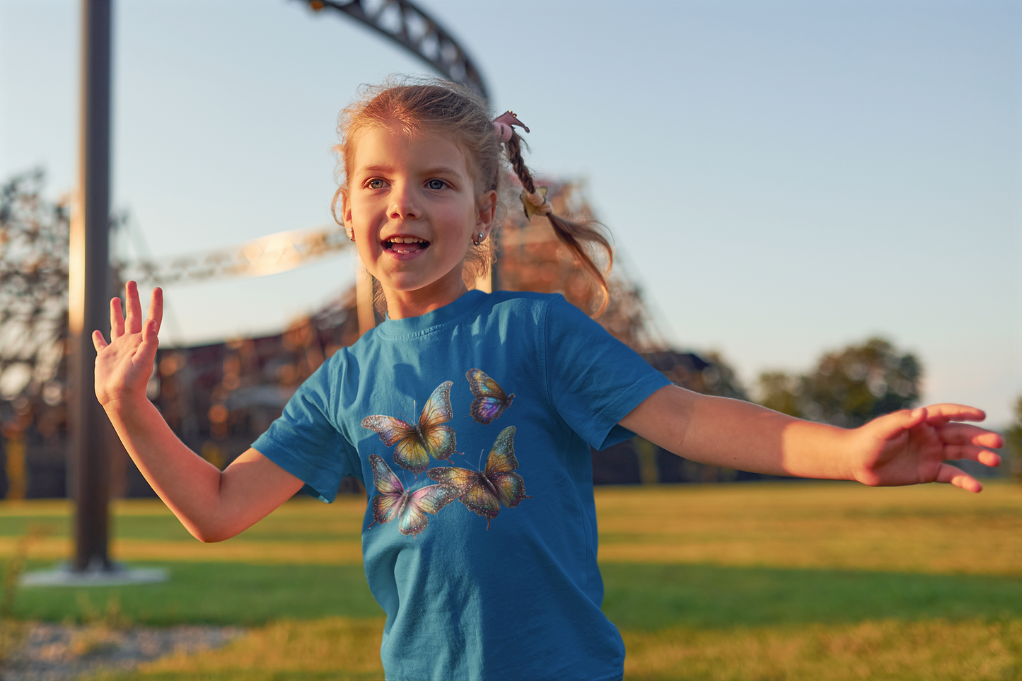 T-Shirt Kids Butterfly Group