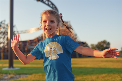 Camiseta Princesa Amanecer Amarillo para Niños SK