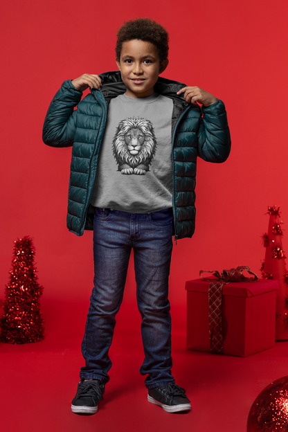 Mini Changer Mandala cabeza de león en gris SK