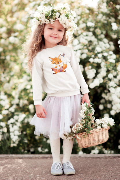 Mini Changer Sweatshirt Fuchs mit Schmetterling SK