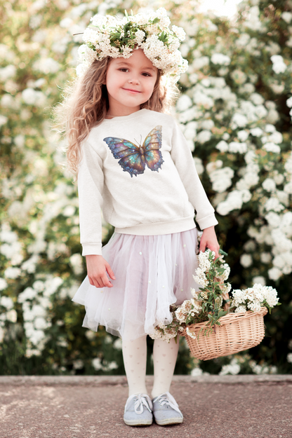 Sudadera Mini Cambiador Mariposa Brillante