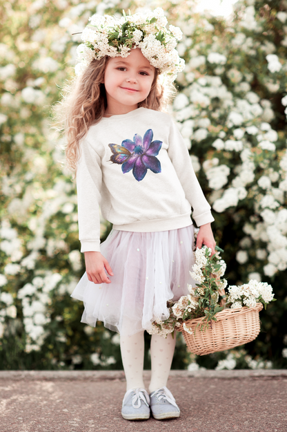 Sudadera Mini Changer Galaxy Flower con mariposa SK