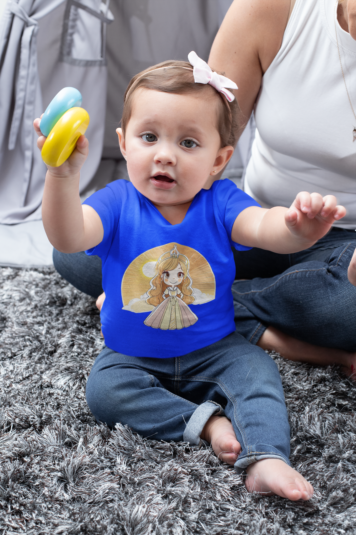 Prinzessin im Gelben Sonnenaufgang - Baby Creator T-Shirt SK