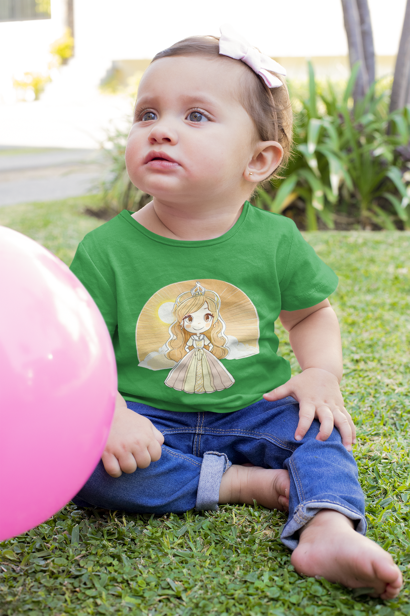 Prinzessin im Gelben Sonnenaufgang - Baby Creator T-Shirt SK