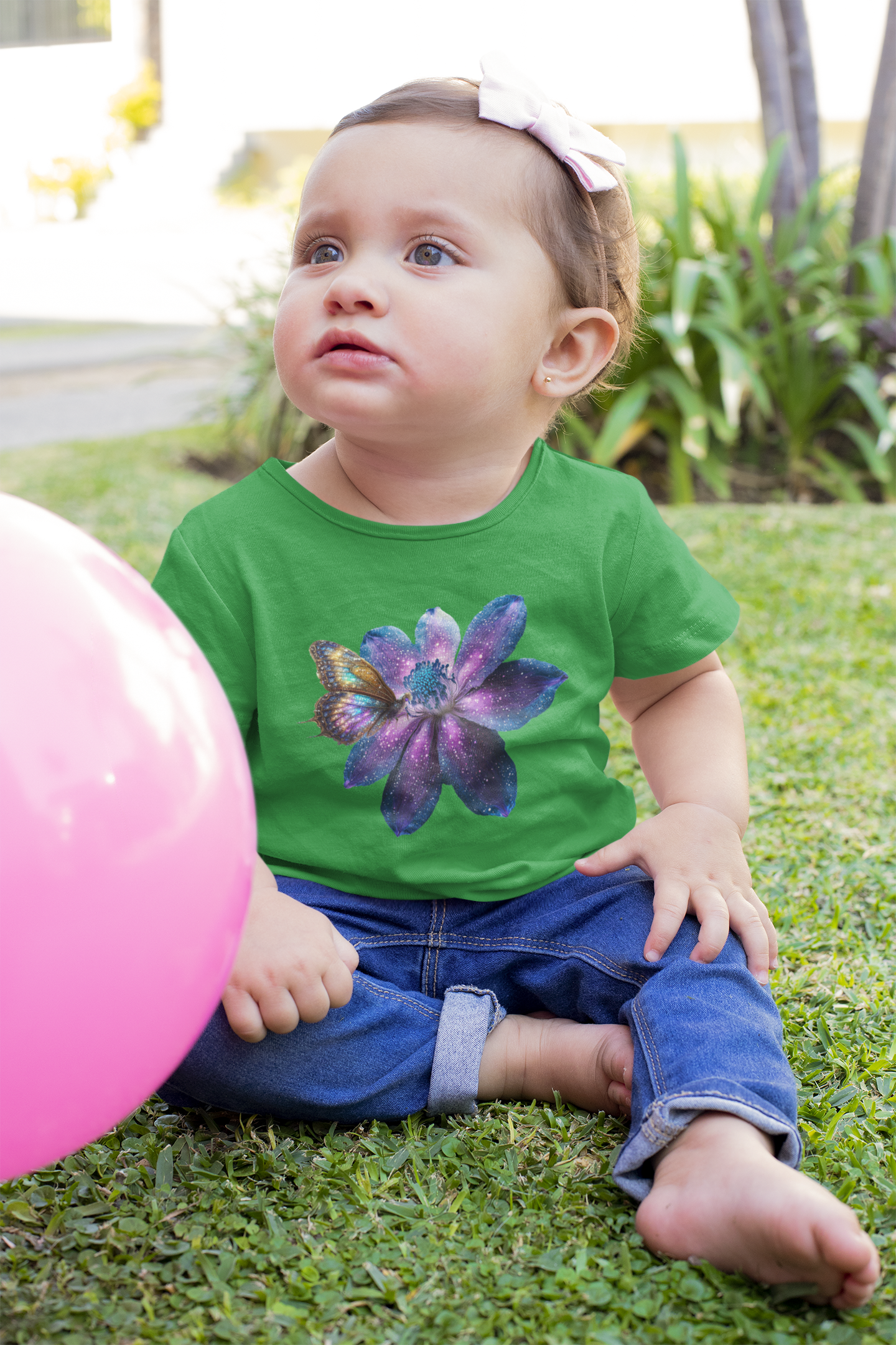 Baby Creator galaxy flower with butterfly