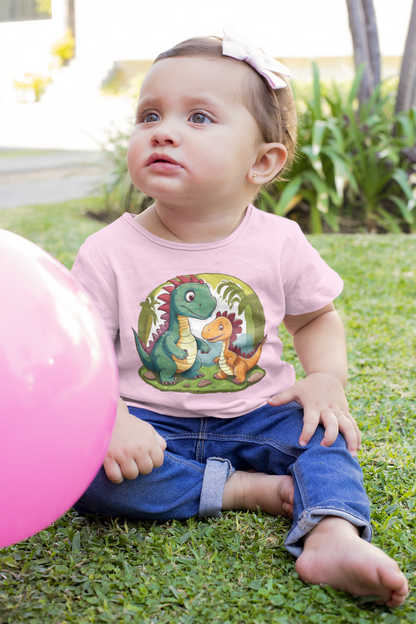 zwei Dinosaurier - Baby Creator T-Shirt SK