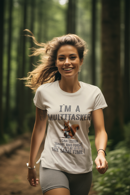 Camiseta del creador I`ma Multitasker Squirrel Puzzle