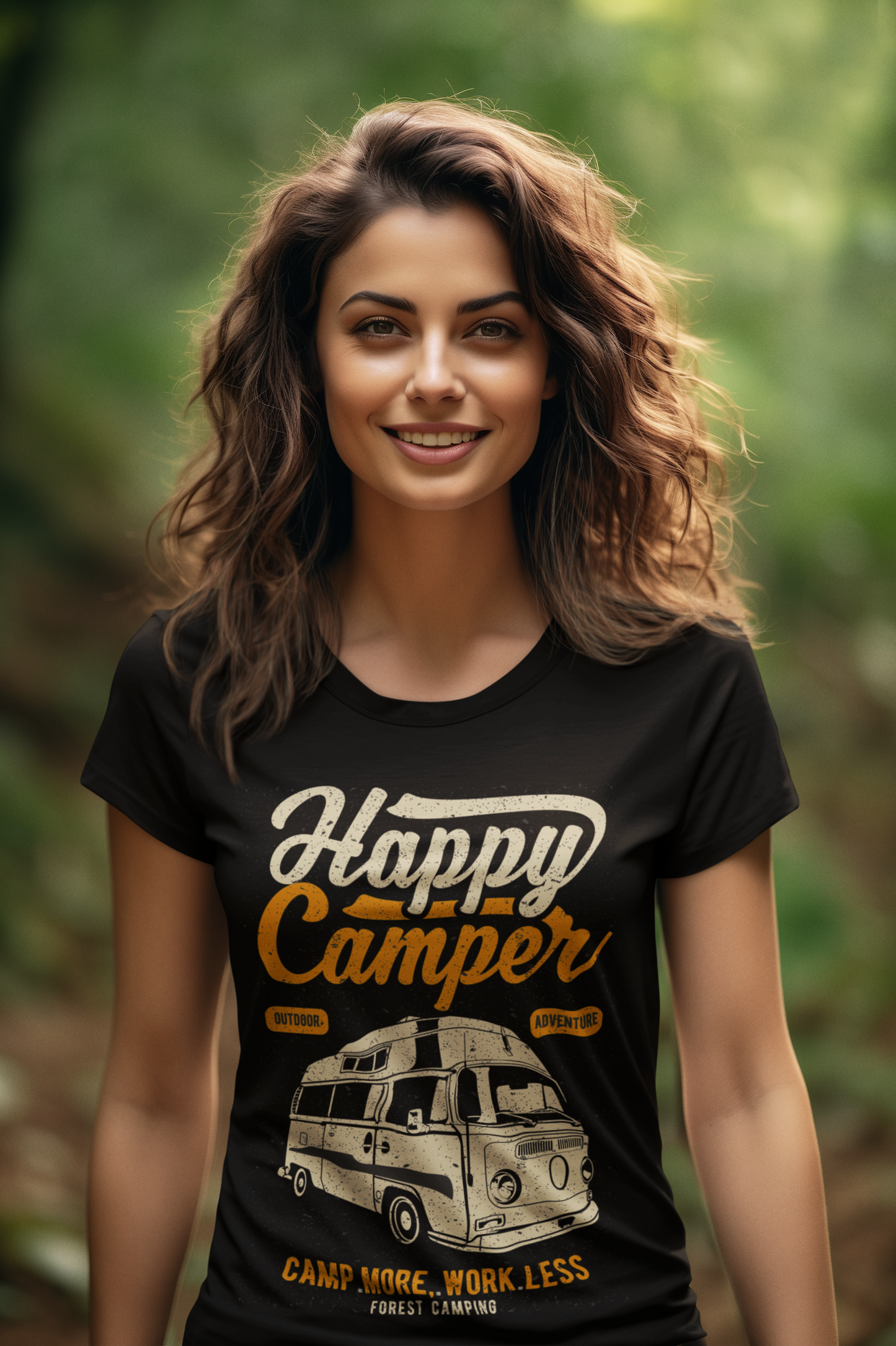 Happy Camper Camp More Creator T-Shirt SK