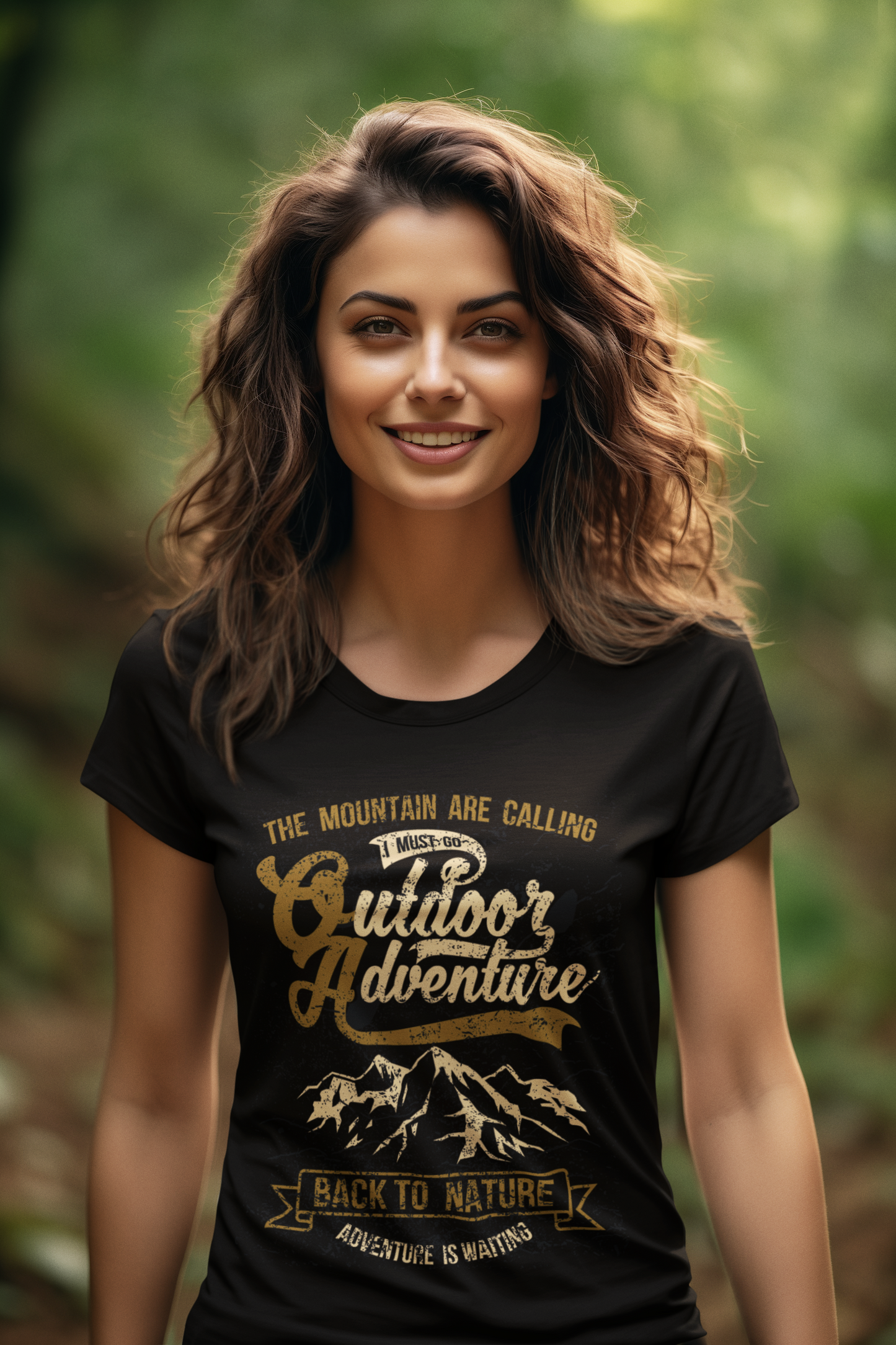 Outdoor Adventure Back to Nature Creator T-Shirt SK