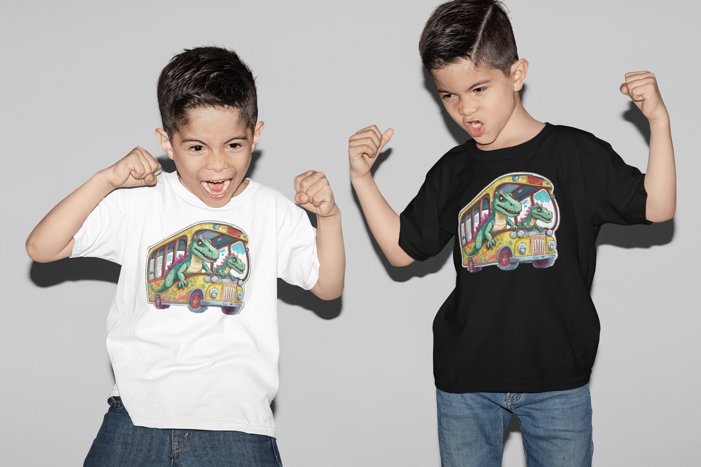 Dino Bus T-Shirt Kids SK