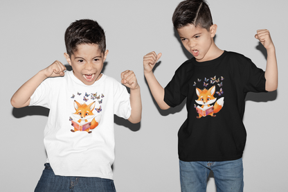 Fuchs mit Schmetterling Gruppe T-Shirt Kids SK