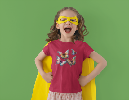 Schmetterling Gruppe T-Shirt Kids SK