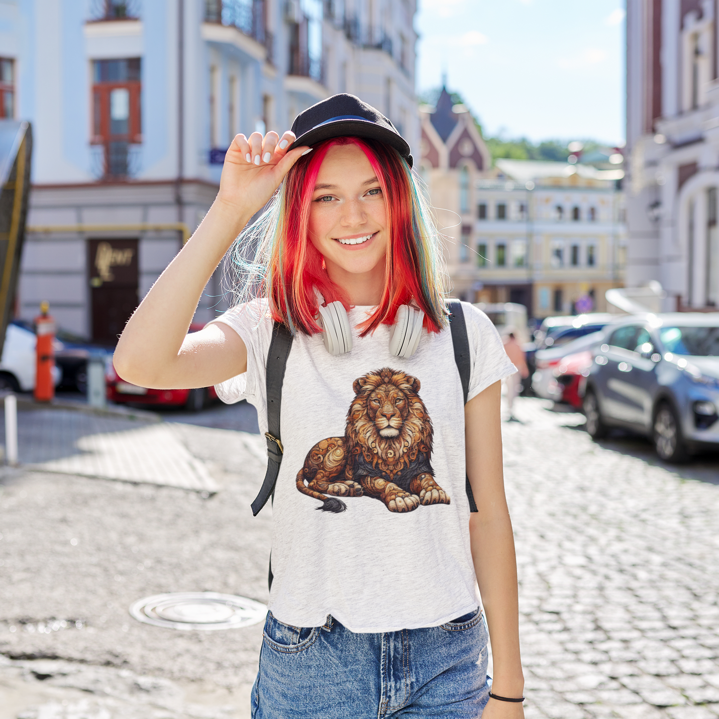 Creator T-Shirt Mandala Lion