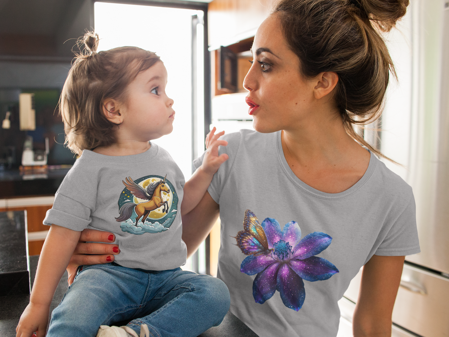 Cartoon Einhorn - Baby Creator T-Shirt SK