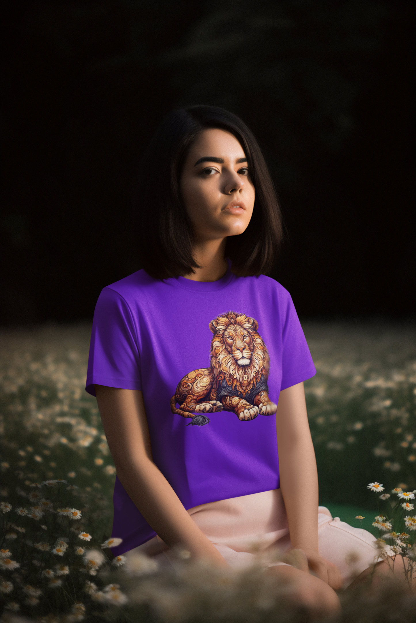 Creator T-Shirt Mandala Lion