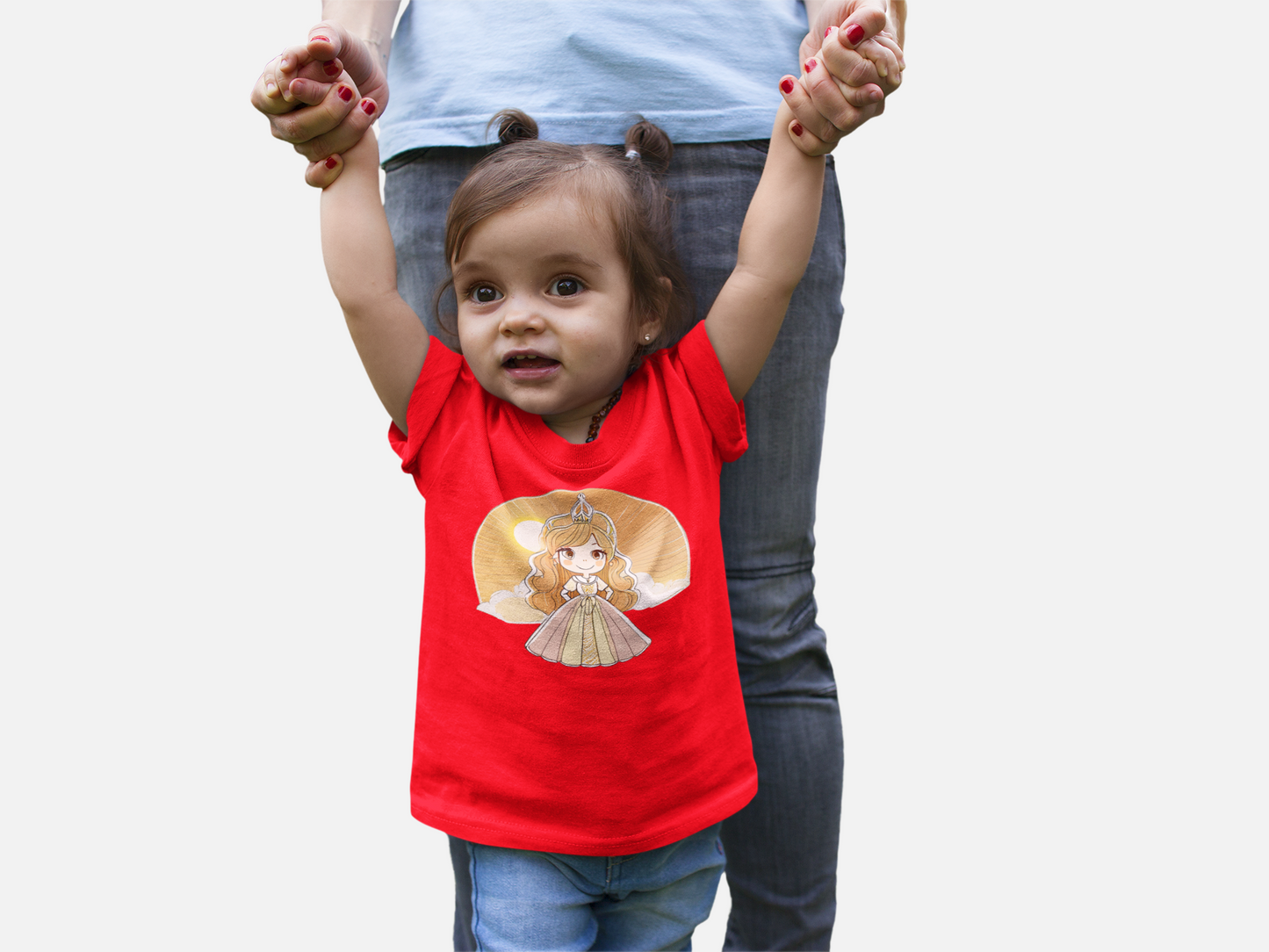 Prinzessin im Gelben Sonnenaufgang - Baby Creator T-Shirt SK