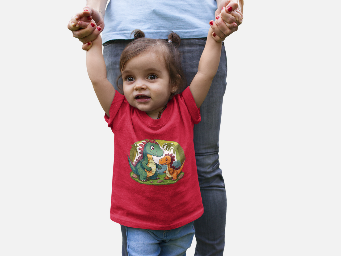 Baby Creator T-Shirt two dinosaurs