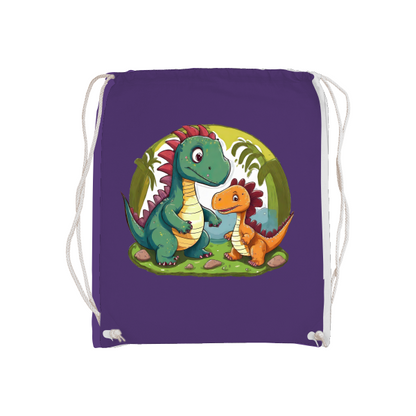 Bolsa de gimnasio básica dos dinosaurios