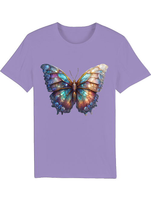 Partnershirt Galaxie Schmetterling front Creator T-Shirt