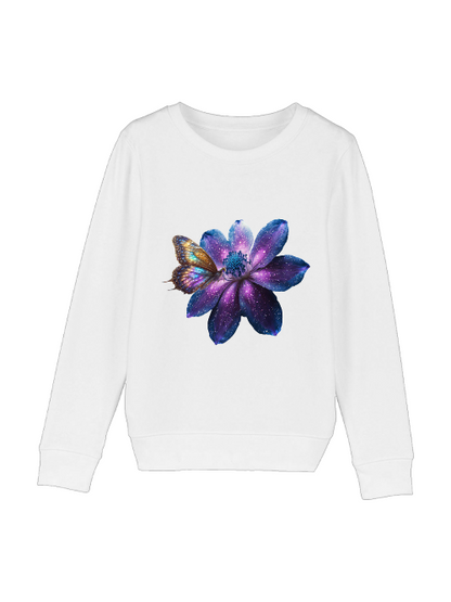 Sudadera Mini Changer Galaxy Flower con mariposa SK