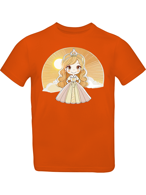 T-Shirt Kids Princess Yellow Sunrise