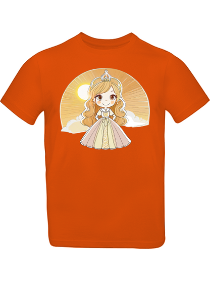 Camiseta Princesa Amanecer Amarillo para Niños SK