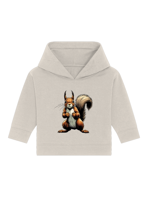 Baby Cruiser Hoodie Squirrel