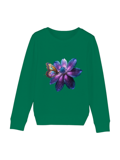 Sudadera Mini Changer Galaxy Flower con mariposa SK