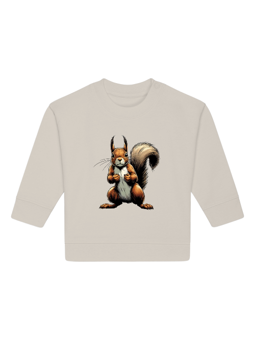 Baby Changer Sweatshirt Squirrel