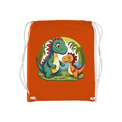 Bolsa de gimnasio básica dos dinosaurios