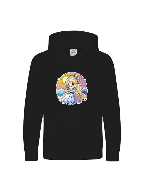 Kids Premium Hooded Sweat Princess Sunrise