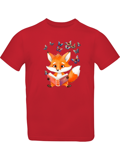 Fuchs mit Schmetterling Gruppe T-Shirt Kids SK