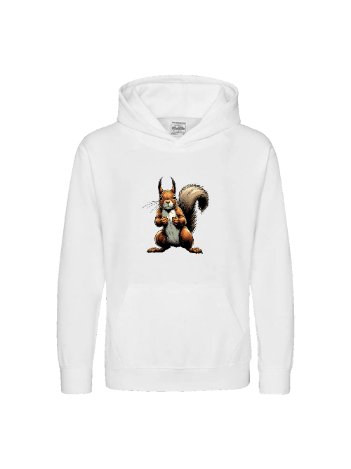 Kids Premium Hooded Sweat Squirrel