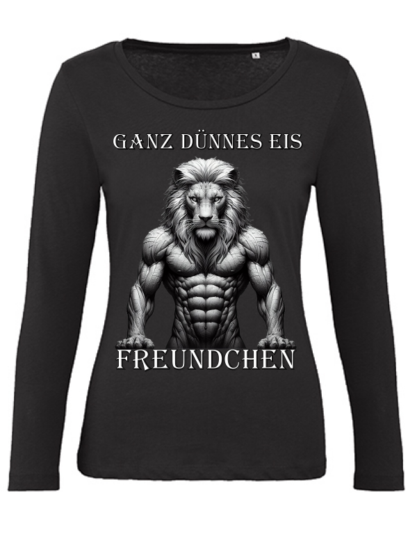 Organic Inspire women partner shirt lion very thin ice front