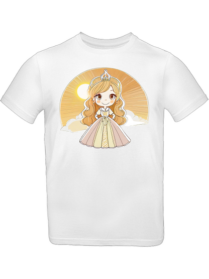 Camiseta Princesa Amanecer Amarillo para Niños SK