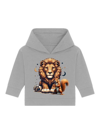 Sudadera con capucha Baby Cruiser de Loewe con ardilla y luna SK