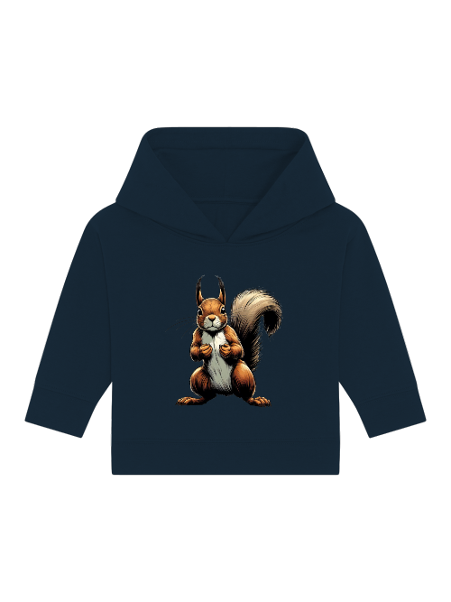 Baby Cruiser Hoodie Squirrel