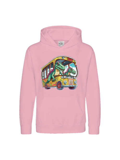 Sudadera con capucha premium para niños Dinobus