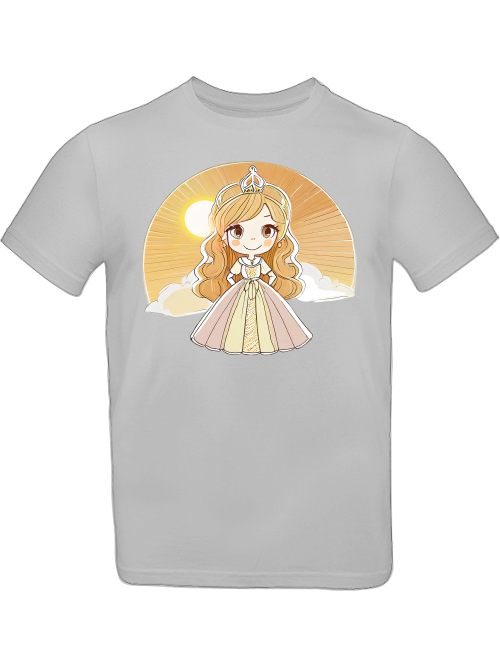 T-Shirt Kids Princess Yellow Sunrise