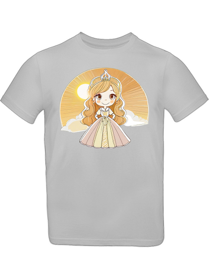 Camiseta Princesa Amanecer Amarillo para Niños SK