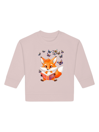 Fuchs mit Schmetterling Gruppe Baby Changer Sweatshirt SK