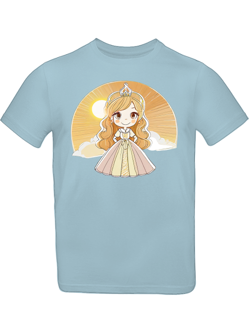 T-Shirt Kids Princess Yellow Sunrise