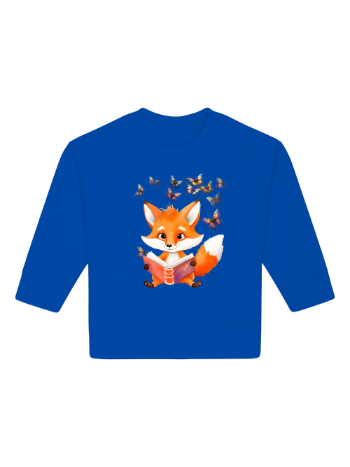 Baby Changer Sweatshirt Fox with Butterfly Group