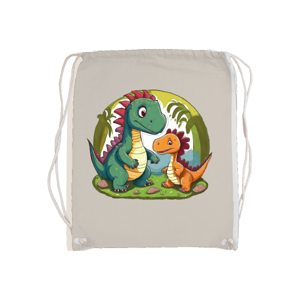 Basic Gymsack zwei Dino